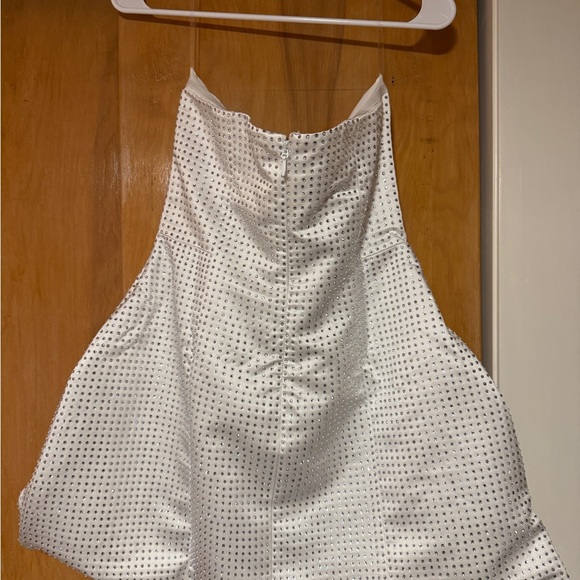 NWT Sparkly Strapless White Dress - BabyBoo - Picture 2 of 4
